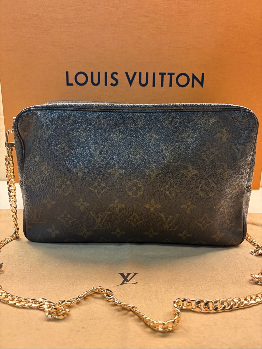 Louis Vuitton Monogram Trousse 28 purse